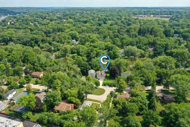 1237 Fox River Dr, Algonquin, IL 60102 - aerial view of a forest