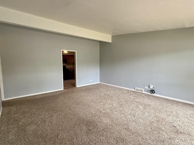 1133 Parkview Ave, Chicago Heights, IL 60411 - carpeted empty room with baseboards
