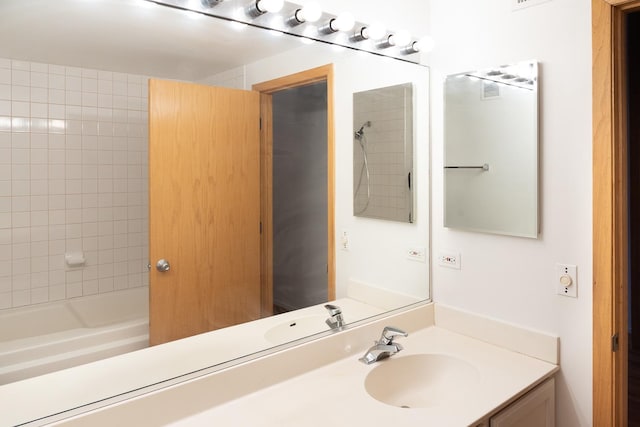 1250 W Van Buren St Unit 202, Chicago, IL 60607 - full bath with vanity and tub / shower combination