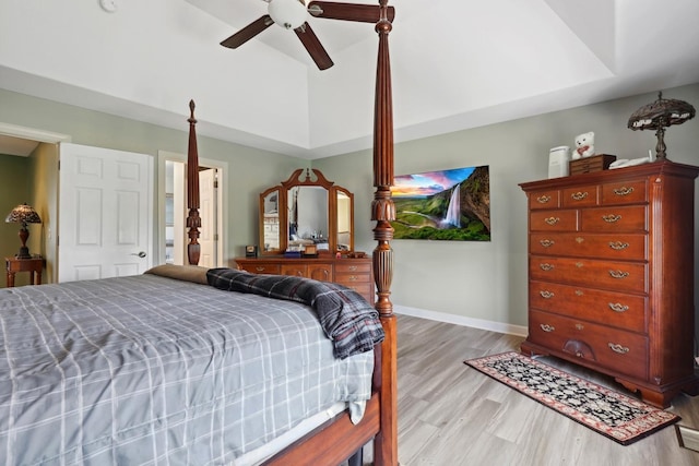 12820 Tipperary Ln, Plainfield, IL 60585 - bedroom featuring wood finished floors and ceiling fan