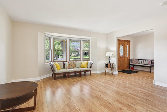 3760 N Alder Dr, Hoffman Estates, IL 60192 - sitting room with light wood finished floors and baseboards