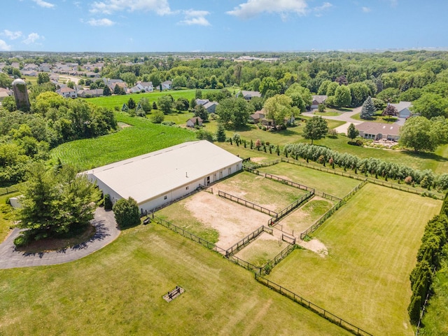 5284 Harvey Rd, Caledonia, IL 61011 - bird's eye view