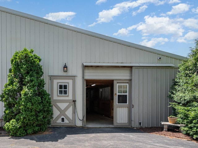 5284 Harvey Rd, Caledonia, IL 61011 - view of garage