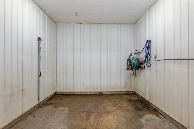 5284 Harvey Rd, Caledonia, IL 61011 - unfurnished room featuring unfinished concrete floors
