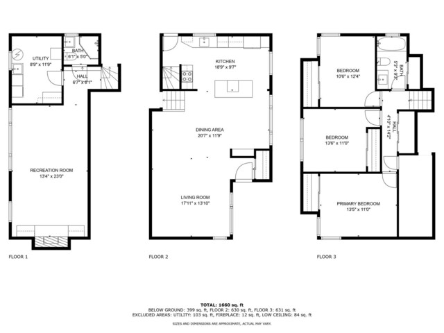 1308 Frances Pkwy, Park Ridge, IL 60068 - view of floor plan / room layout