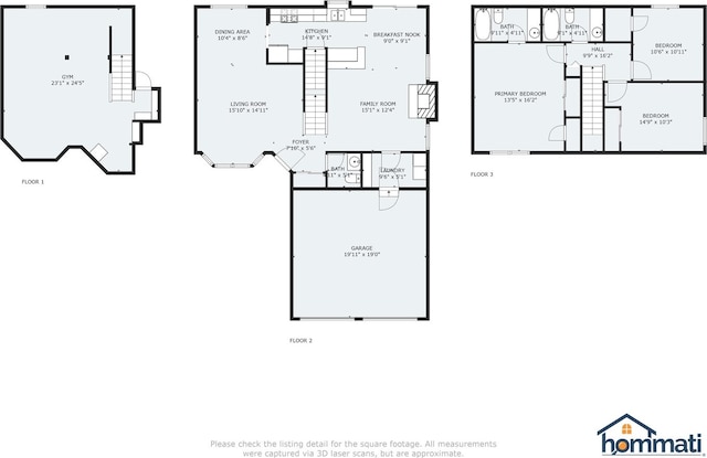 1861 Grosse Pointe Cir, Hanover Park, IL 60133 - view of room layout