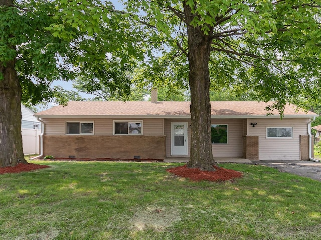 16632 Sawyer Ave, Markham, IL 60428 - single story home with a chimney and brick siding