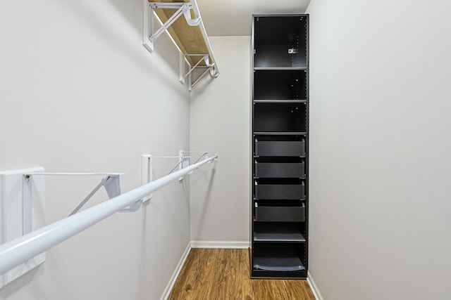 1913 Cobblestone Dr Unit 1913, Carpentersville, IL 60110 - spacious closet featuring wood finished floors