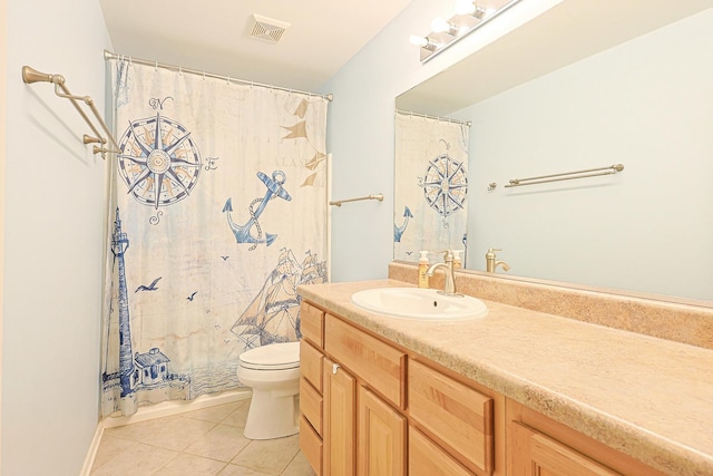 1913 Cobblestone Dr Unit 1913, Carpentersville, IL 60110 - full bath with tile patterned flooring, vanity, and curtained shower