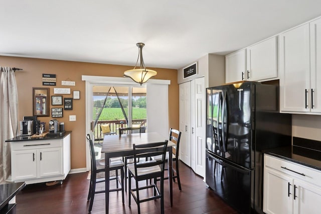 2025 Westbury Ln, Aurora, IL 60502 - dining area featuring dark wood-style floors