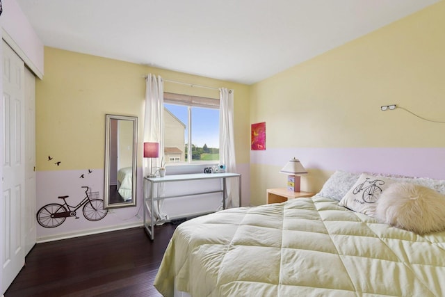 2025 Westbury Ln, Aurora, IL 60502 - bedroom featuring hardwood / wood-style flooring and a closet