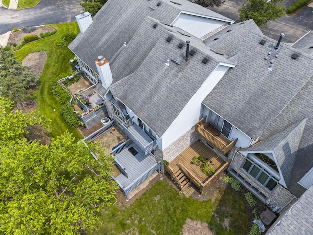 7008 Plymouth Ct Unit 7008, Tinley Park, IL 60477 - view from above of property