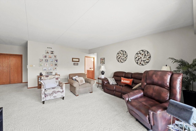 6321 Pine Ridge Ct Unit 2D, Tinley Park, IL 60477 - living room featuring carpet flooring