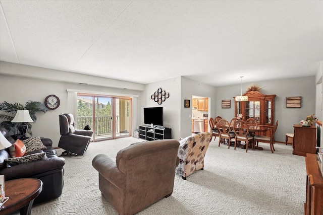 6321 Pine Ridge Ct Unit 2D, Tinley Park, IL 60477 - living room featuring carpet