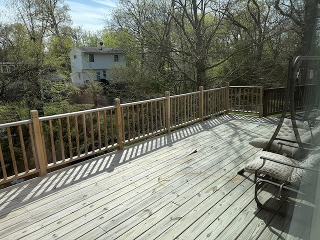 21317 W Shady Ln, Lake Zurich, IL 60047 - view of wooden deck