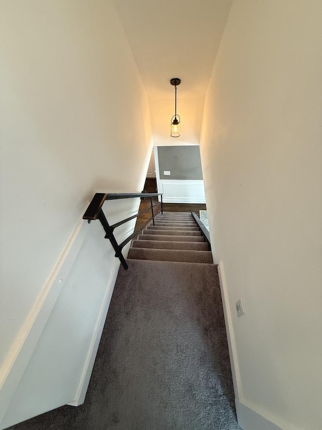 21317 W Shady Ln, Lake Zurich, IL 60047 - stairway with carpet and baseboards