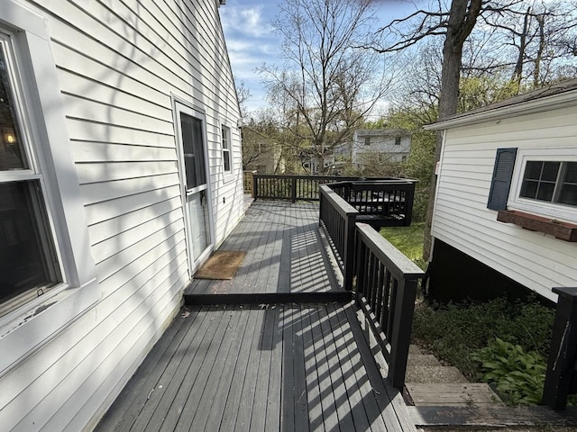 21317 W Shady Ln, Lake Zurich, IL 60047 - view of wooden terrace