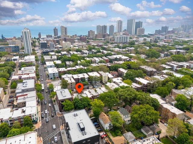 6351 N Glenwood Ave Unit 1S, Chicago, IL 60660 - bird's eye view of city skyline