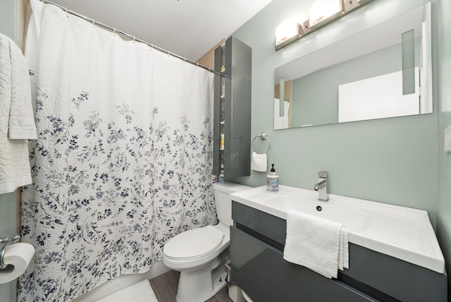 4113 W 97th Pl Unit 104, Oak Lawn, IL 60453 - full bath featuring vanity and a shower with shower curtain