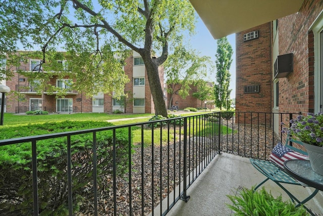 4113 W 97th Pl Unit 104, Oak Lawn, IL 60453 - view of balcony