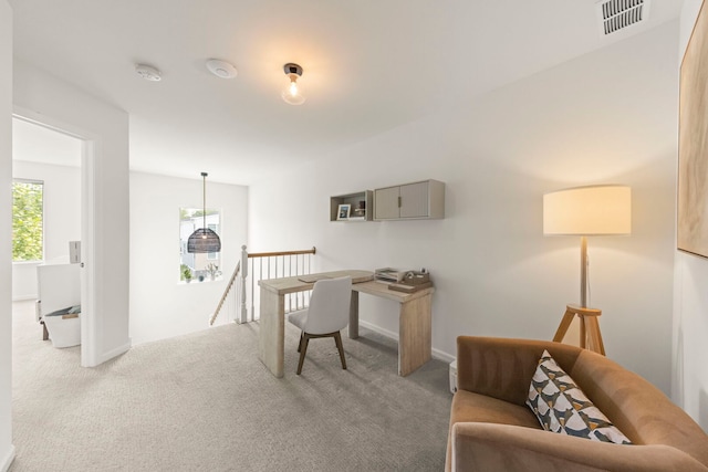 29W711 Cambridge St, Warrenville, IL 60555 - sitting room featuring carpet floors and an upstairs landing