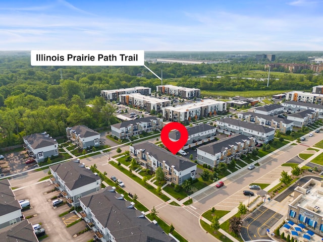 29W711 Cambridge St, Warrenville, IL 60555 - bird's eye view