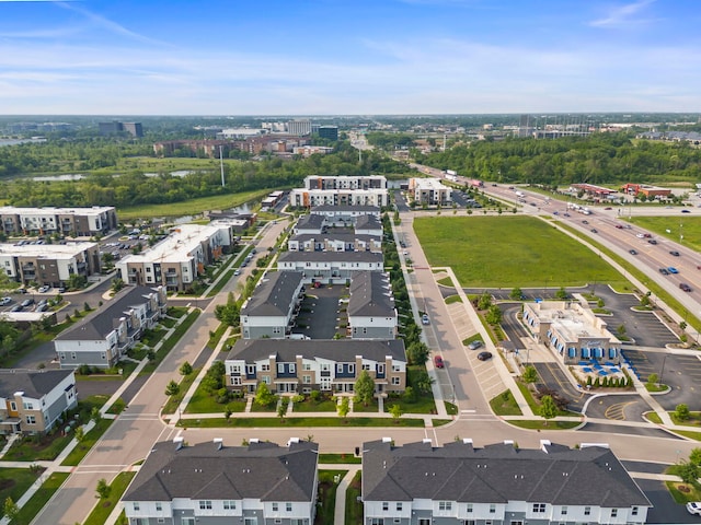 29W711 Cambridge St, Warrenville, IL 60555 - drone / aerial view