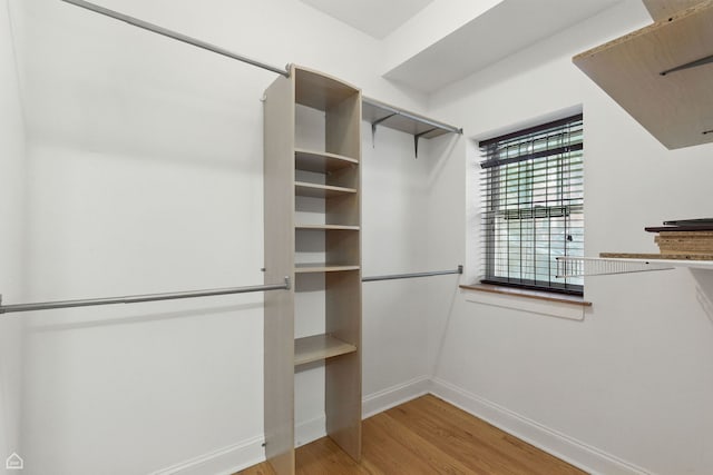 4857 N Drake Ave Unit G, Chicago, IL 60625 - walk in closet featuring wood finished floors