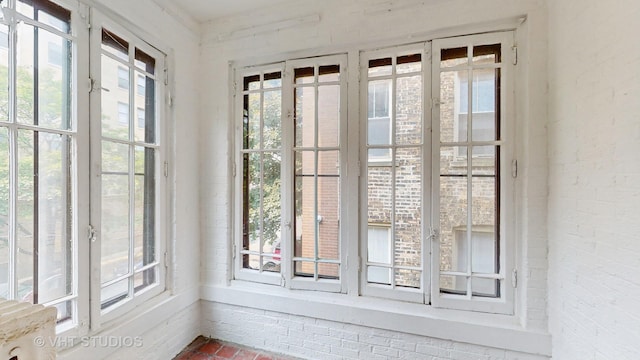 1646 E 54th St Unit 2, Chicago, IL 60615 - unfurnished sunroom featuring french doors and plenty of natural light