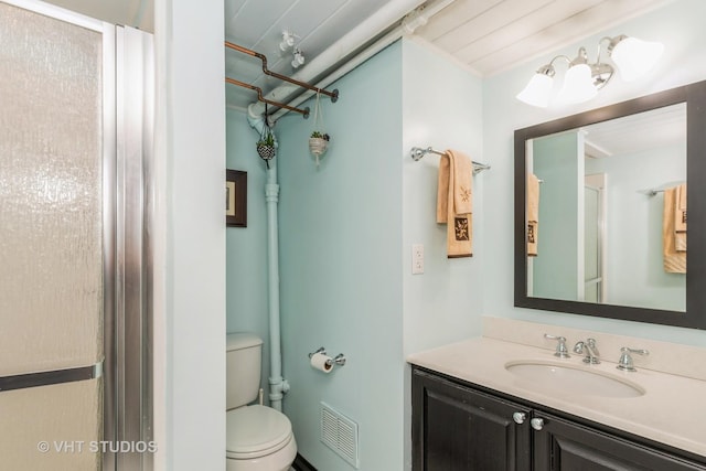 7807 Pershing Blvd, Kenosha, WI 53142 - bathroom featuring vanity and a shower with shower curtain