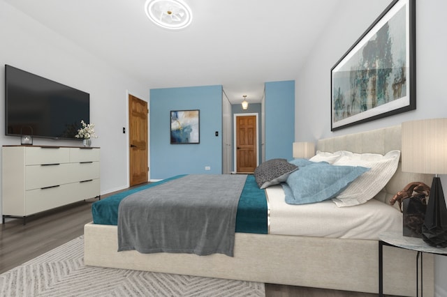 7200 N Ridge Blvd Unit 2K, Chicago, IL 60645 - bedroom featuring wood finished floors