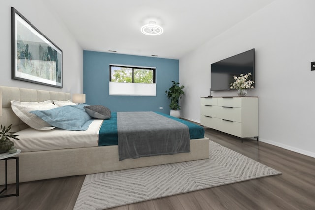 7200 N Ridge Blvd Unit 2K, Chicago, IL 60645 - bedroom with wood finished floors