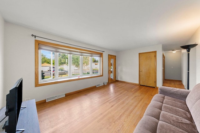 436 Marion St, Bensenville, IL 60106 - living area with light wood-type flooring and baseboards