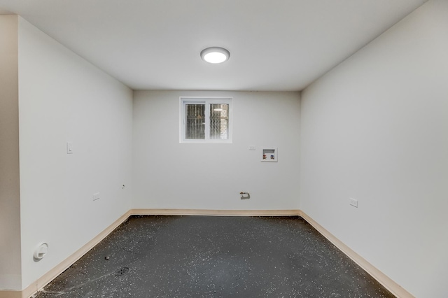 7955 S May St, Chicago, IL 60620 - empty room featuring baseboards and concrete flooring