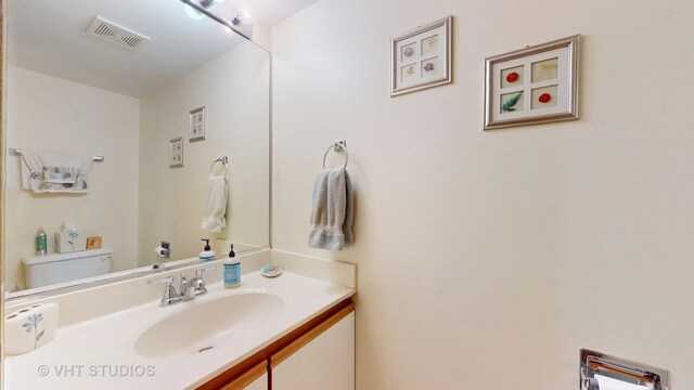 2834 Shelly Ln, Aurora, IL 60504 - half bathroom with vanity and toilet
