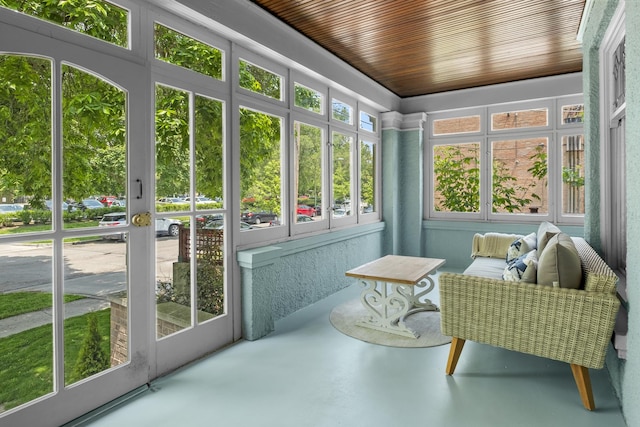 1419 W Birchwood Ave, Chicago, IL 60626 - sunroom / solarium with concrete floors