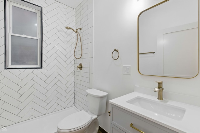 1928 W 21st St, Chicago, IL 60608 - full bathroom with tiled shower and vanity