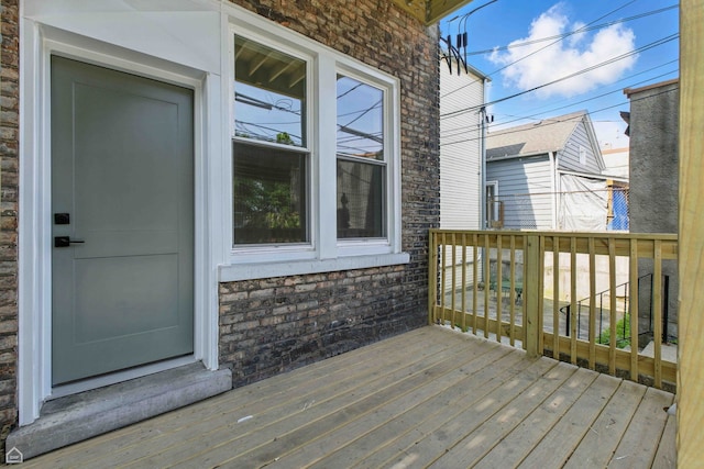 1928 W 21st St, Chicago, IL 60608 - view of wooden terrace