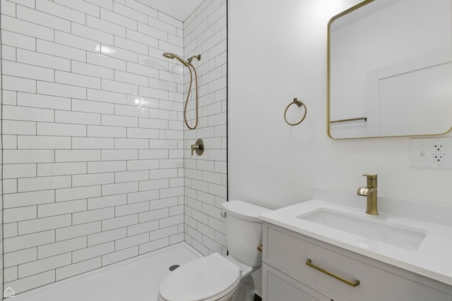 1928 W 21st St, Chicago, IL 60608 - bathroom with a tile shower and vanity