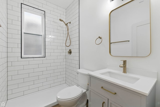 1928 W 21st St, Chicago, IL 60608 - full bath with vanity and tiled shower