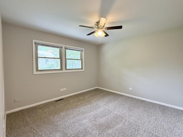 14334 Ridgeway Ave, Midlothian, IL 60445 - spare room with carpet and ceiling fan