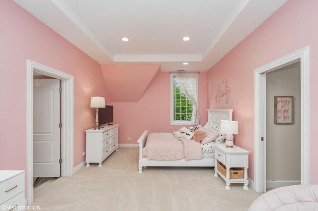 1219 Parkside Ln, Deerfield, IL 60015 - bedroom featuring light colored carpet and recessed lighting