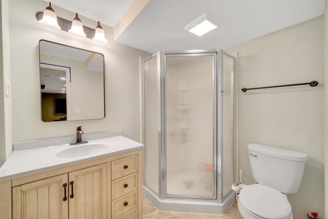 4227 N Walnut Ave, Arlington Heights, IL 60004 - bathroom featuring vanity and a shower stall