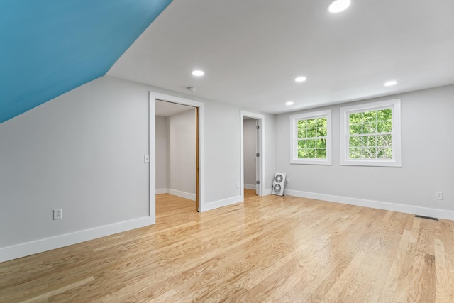 1046 N Riverside Dr, Momence, IL 60954 - additional living space with recessed lighting and light wood-type flooring