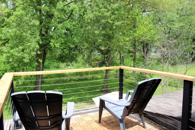 1046 N Riverside Dr, Momence, IL 60954 - view of deck