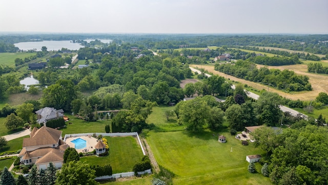 10901 W 131st St, Orland Park, IL 60467 - bird's eye view of a pool area and a large body of water