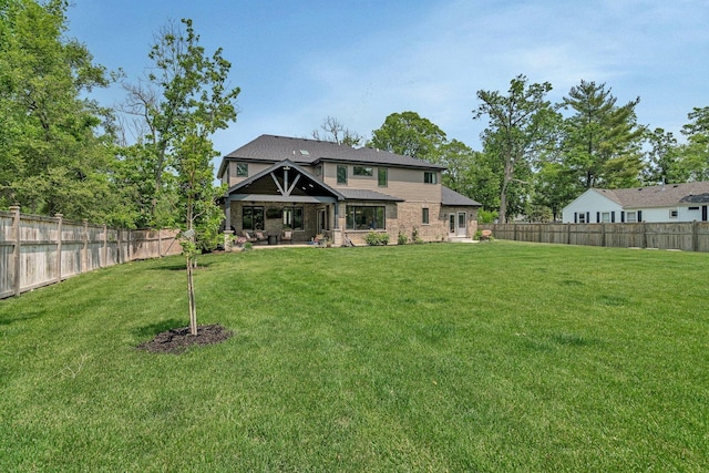 20111 N Woodland Cir, Mokena, IL 60448 - rear view of house featuring a fenced backyard