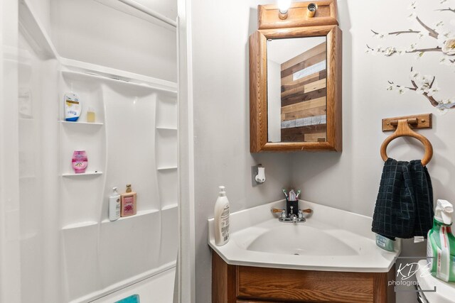 645 Saint Christopher Ct, Aurora, IL 60506 - full bath with vanity and a shower