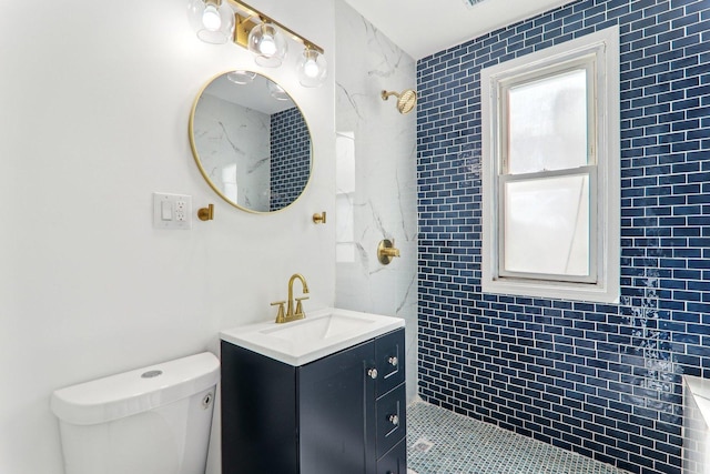 8807 S Lowe Ave, Chicago, IL 60620 - full bathroom with tiled shower and vanity