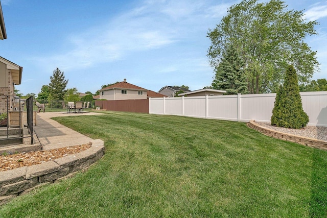8932 Pebble Beach Ln, Orland Park, IL 60462 - view of yard featuring a patio